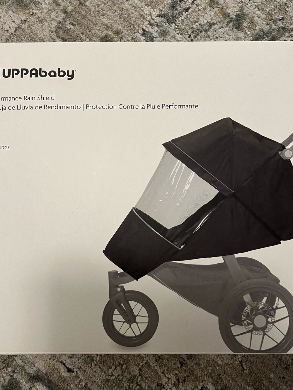 NIB Uppababy Ridge Rain Shield Performance NEW - Picture 4 of 7